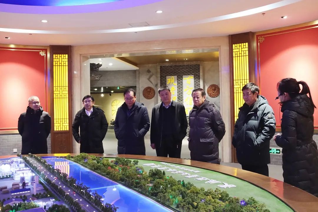 河北科技大学党委书记王余丁一行莅临九游会·J9-官方网集团参观指导